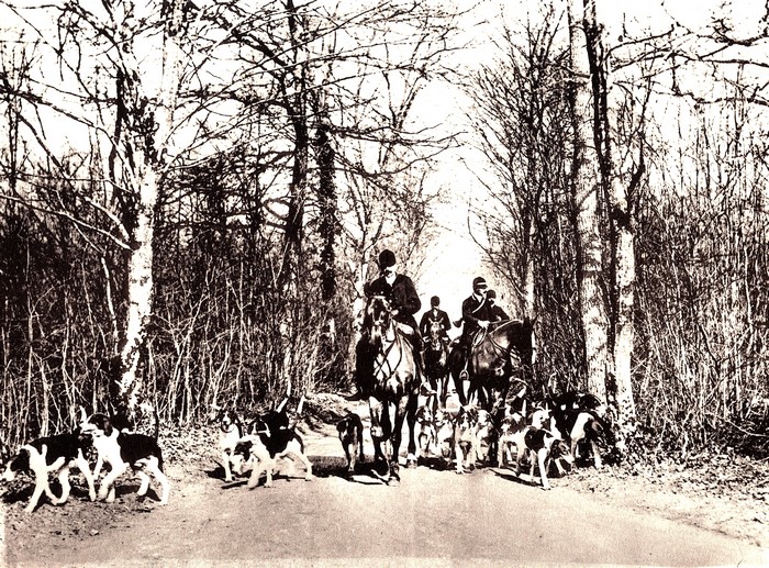 Monsieur Beauchamp - Dans le Cher en mars (1925) - Rallie Saint-Hubert, Equipage Beauchamps, Equipage de Chandaire - Don à la Société de Vènerie